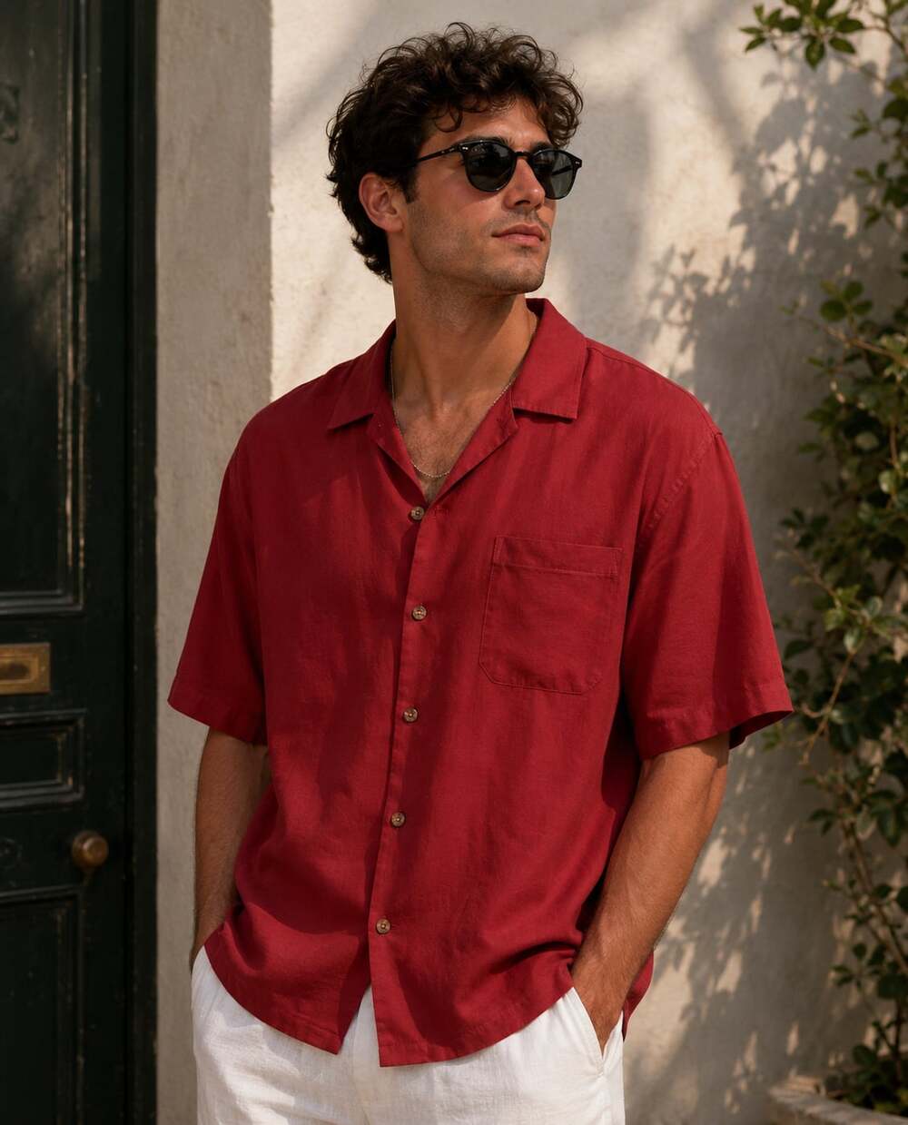 Tommy Bahama Harbor Luxe Silk Camp Shirt
